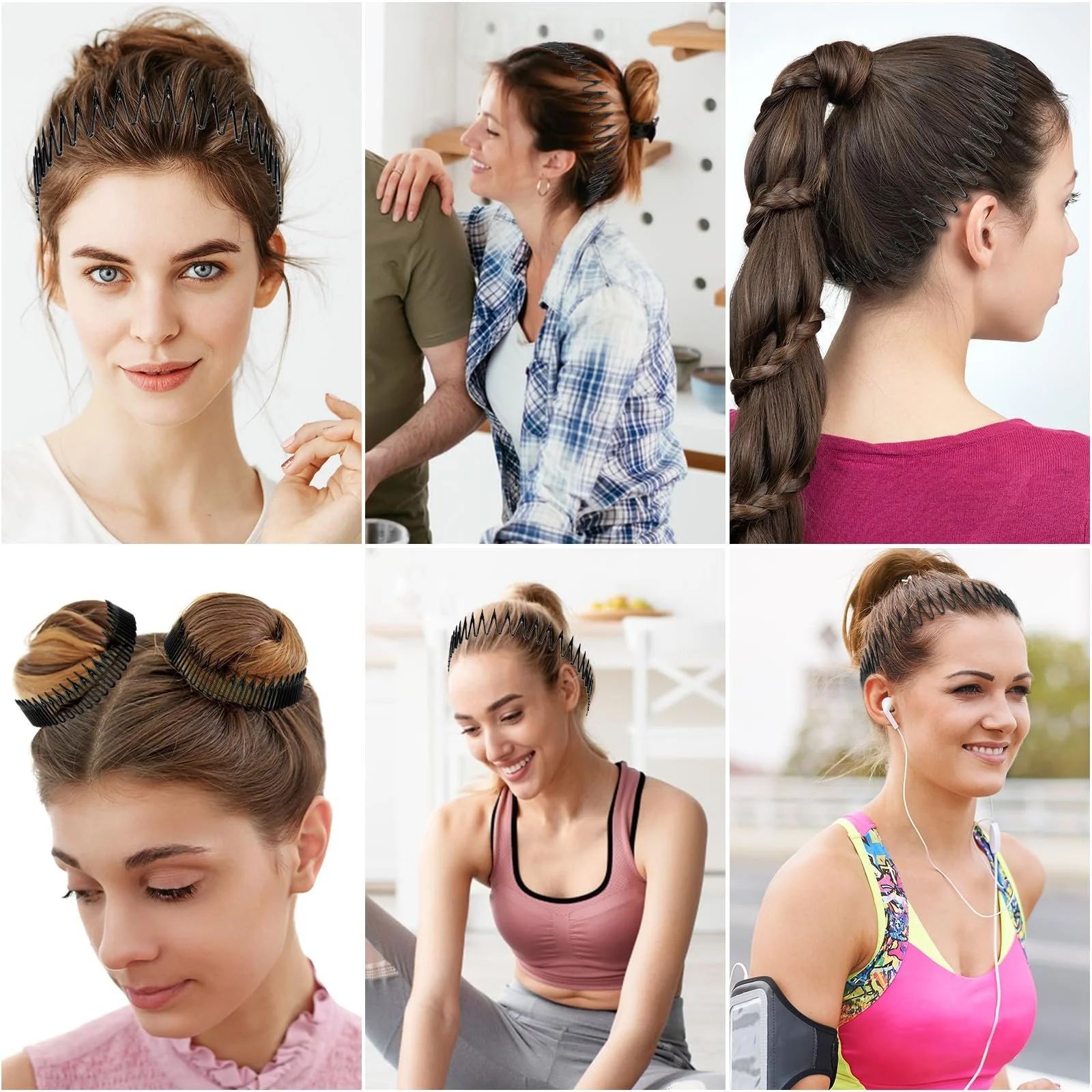 Гребінець-обруч Sibba Круглий, фото №8