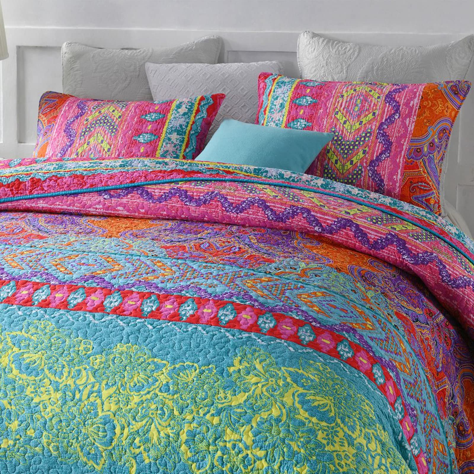 Покривало Qucover Boho Індійський Екзотичний, фото №6 Покривало Qucover Boho Індійський Екзотичний, фото №6