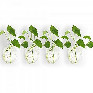 Настінні скляні кашпо - Фото 1