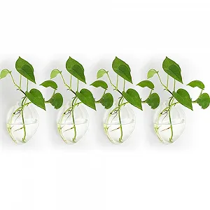 Настінні скляні кашпо - Фото 1