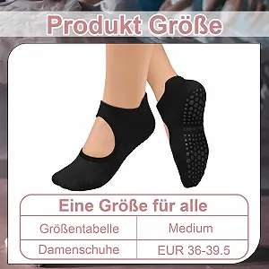 Шкарпетки для пілатесу Non-Slip, 4 пари synthetic.ua - Фото 1