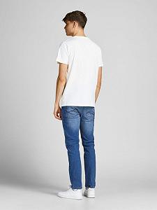 Футболка JJPALM TEE SS 12200243-Cloud Dancer-Fit:Standard Fit Jack&Jones Білий XL synthetic.ua - Фото 1