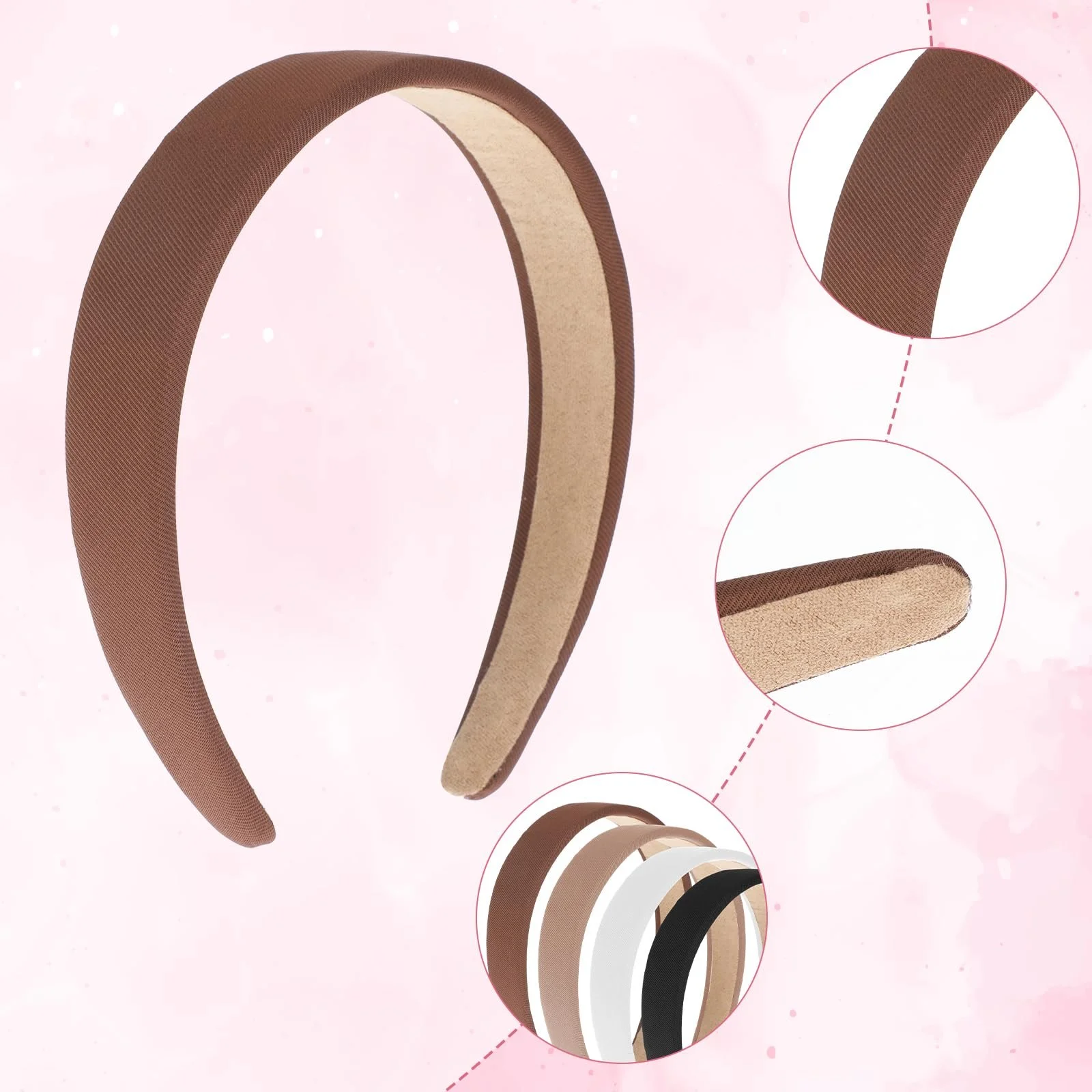 Обруч на голову Grevosea Набір з 4 шт, фото №3