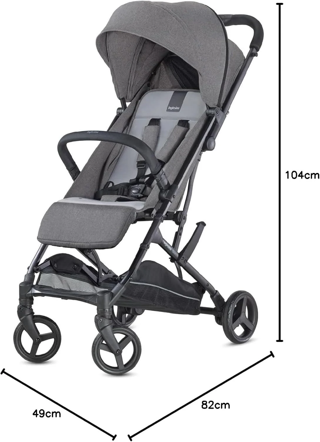 Детская коляска Inglesina Sketch Kinderwagen 17 кг Серый, фото №4 Детская коляска Inglesina Sketch Kinderwagen 17 кг Серый, фото №4