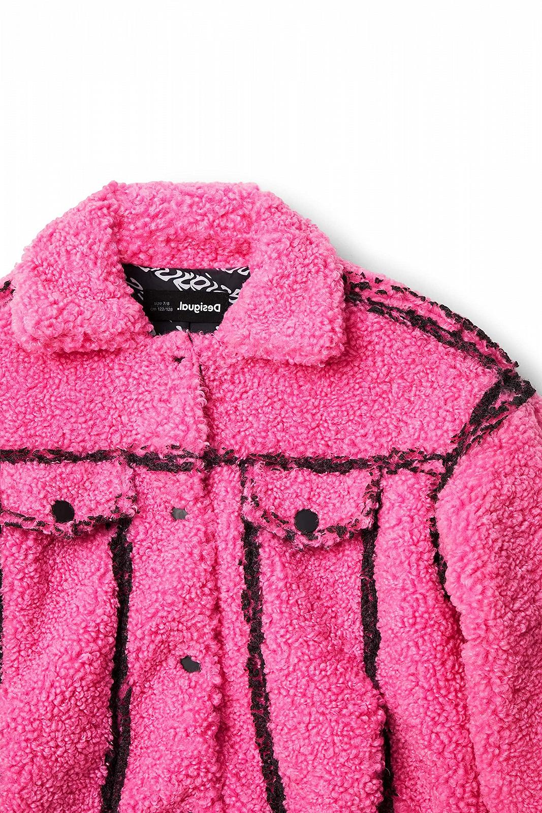 Футболка Desigual TS_ERIS 3167 Розовый Фанданго, фото №3