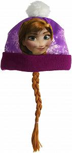 Шапка Disney Frozen для девочки с хвостиком - Фото 1