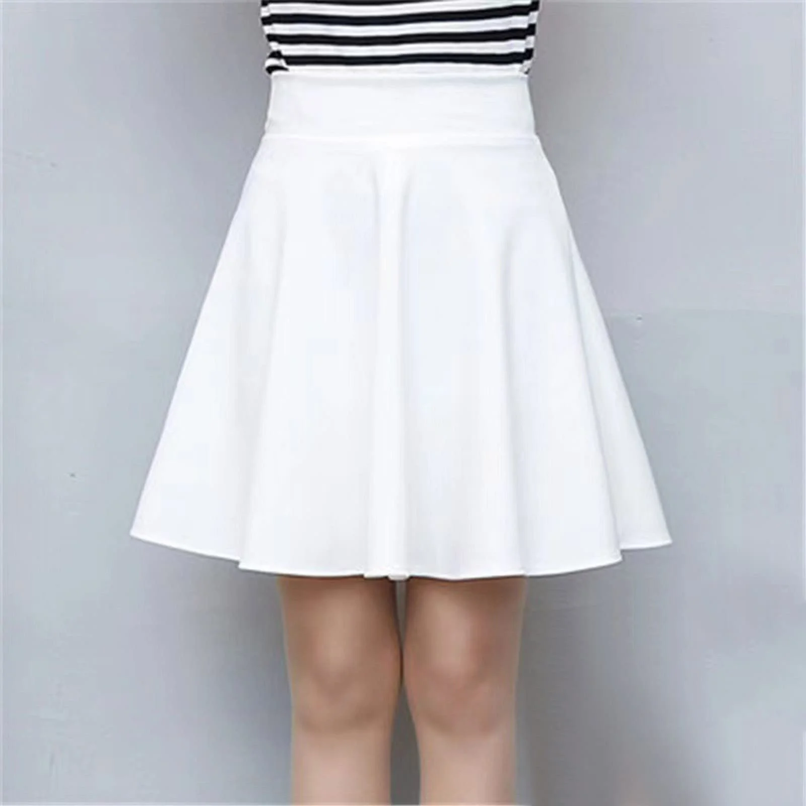 Юбка Женская Модная Повседневная Короткая Однотонная Юбка от солнца с защитой от бликов Плиссированная Юбка Джинсовая Юбка, фото №4 Юбка Женская Модная Повседневная Короткая Однотонная Юбка от солнца с защитой от бликов Плиссированная Юбка Джинсовая Юбка, фото №4