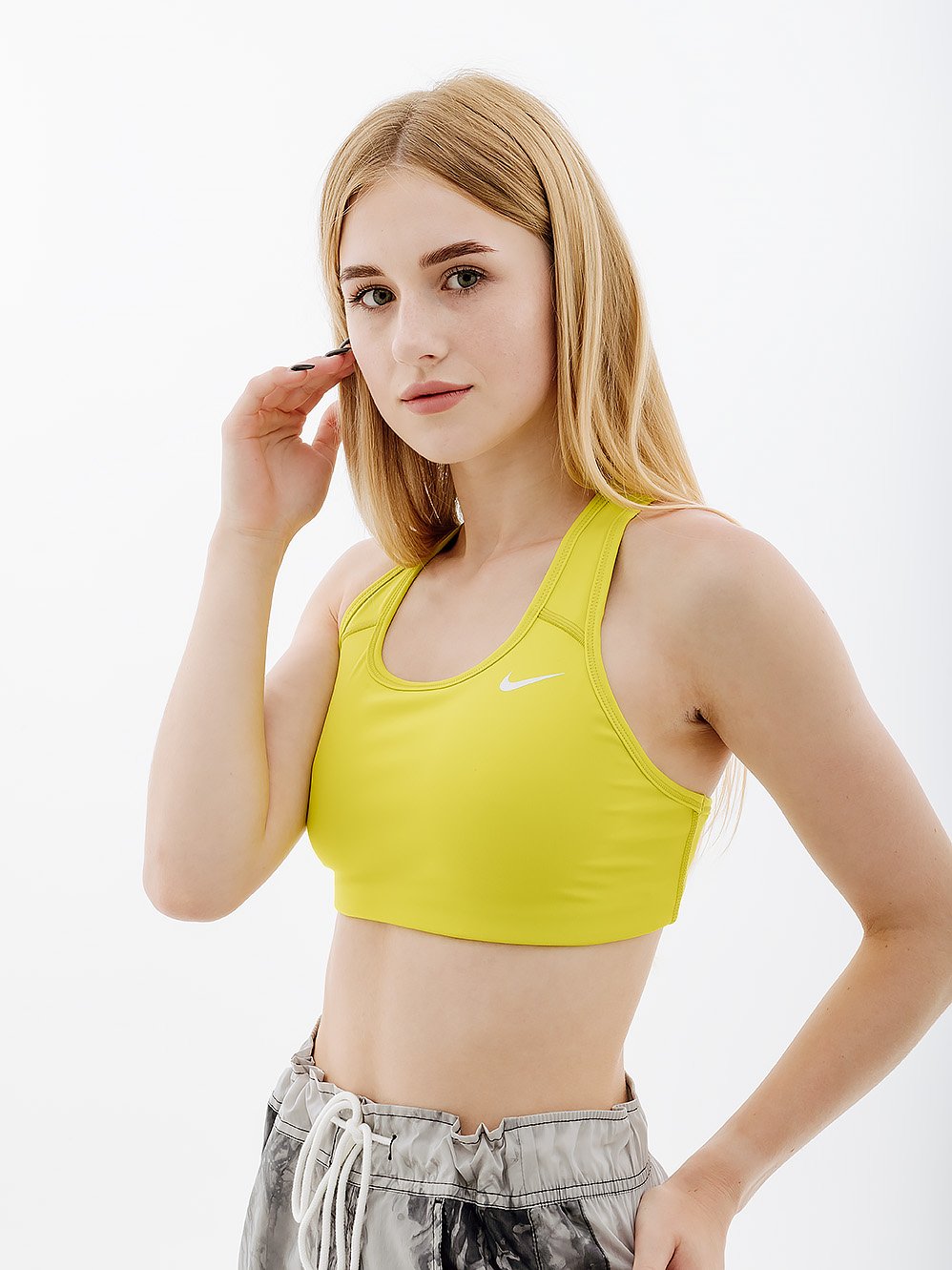 Топ Nike Dri-FIT Swoosh Без подкладки Bra XS, фото №1