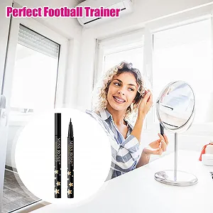 Рідка Підводка для очей з блискітками Fowybe, водостійка, для макіяжу очей, довговічна і потостійка, проста у використанні, швидковисихаюча, мерехтлива synthetic.ua - Фото 1