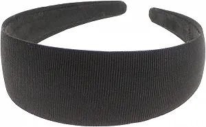 Обруч для волос Alice Band Glamour Girlz Черный (4 см) - Фото 1