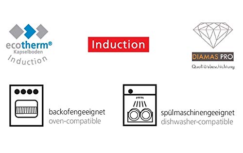 Сковорода Schulte-Ufer Industar 163048-28 Сріблястий/Чорний, фото №3