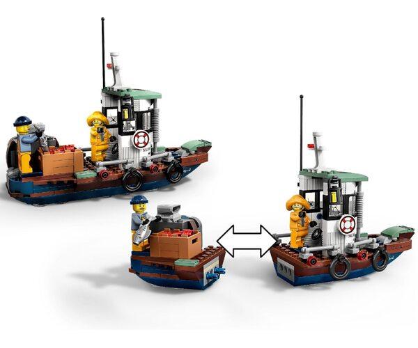 Конструктор LEGO Hidden Side Старый рыбацкий корабль 70419, фото №3 Конструктор LEGO Hidden Side Старый рыбацкий корабль 70419, фото №3