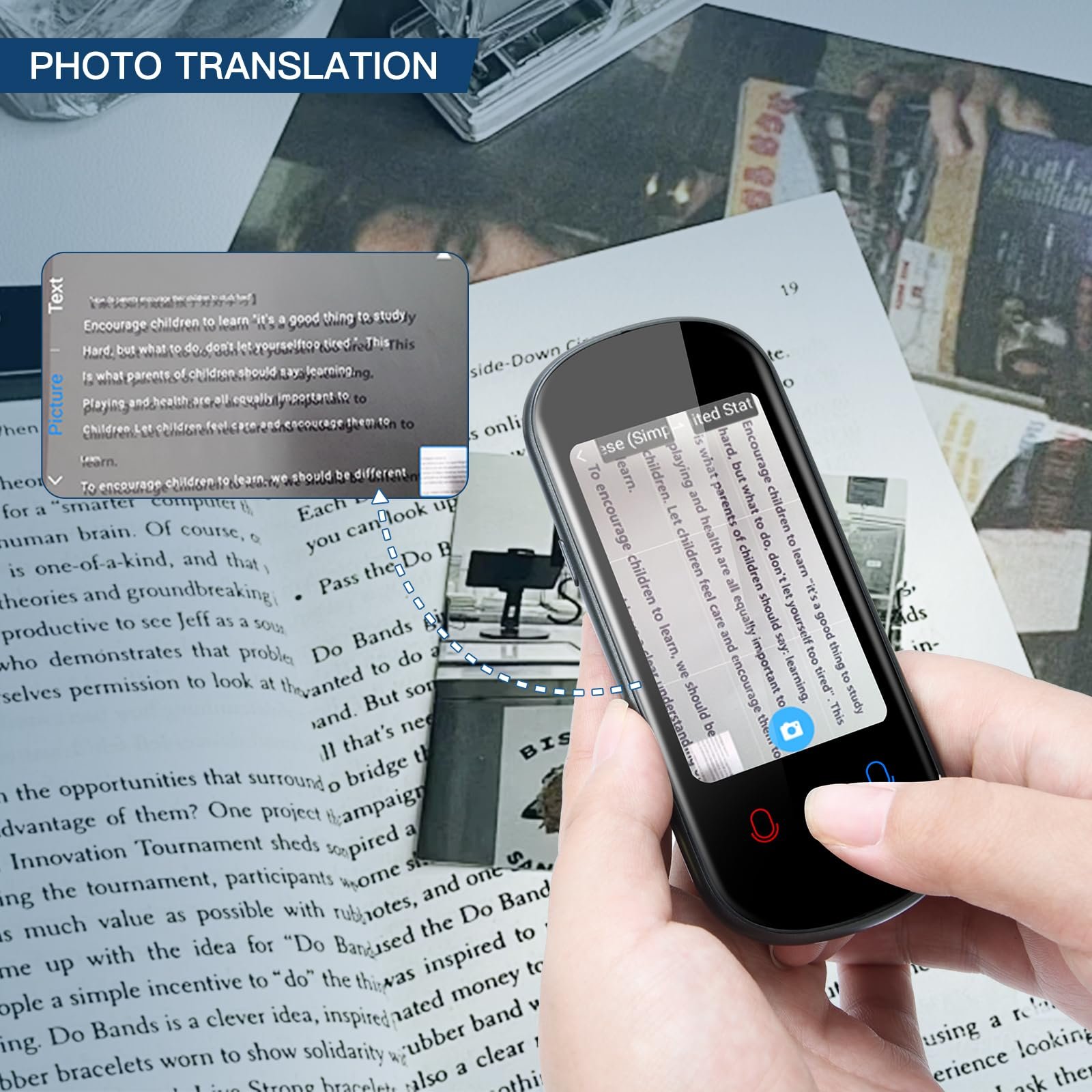 Переводчик языка, Устройство для перевода 138 языков, фото №4