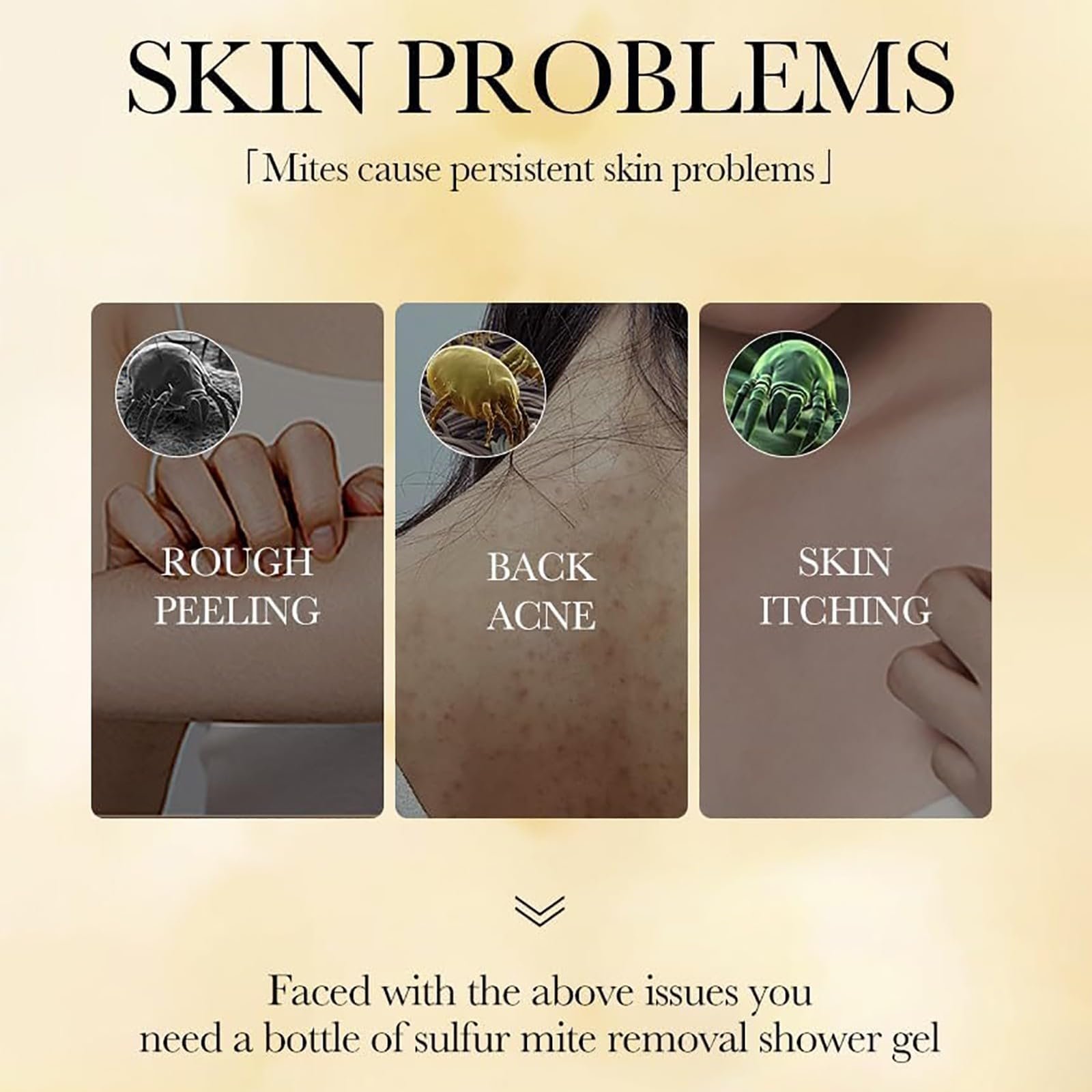 Сірчаний гель для душу Sulfur Multi-Action 500 мл, фото №7