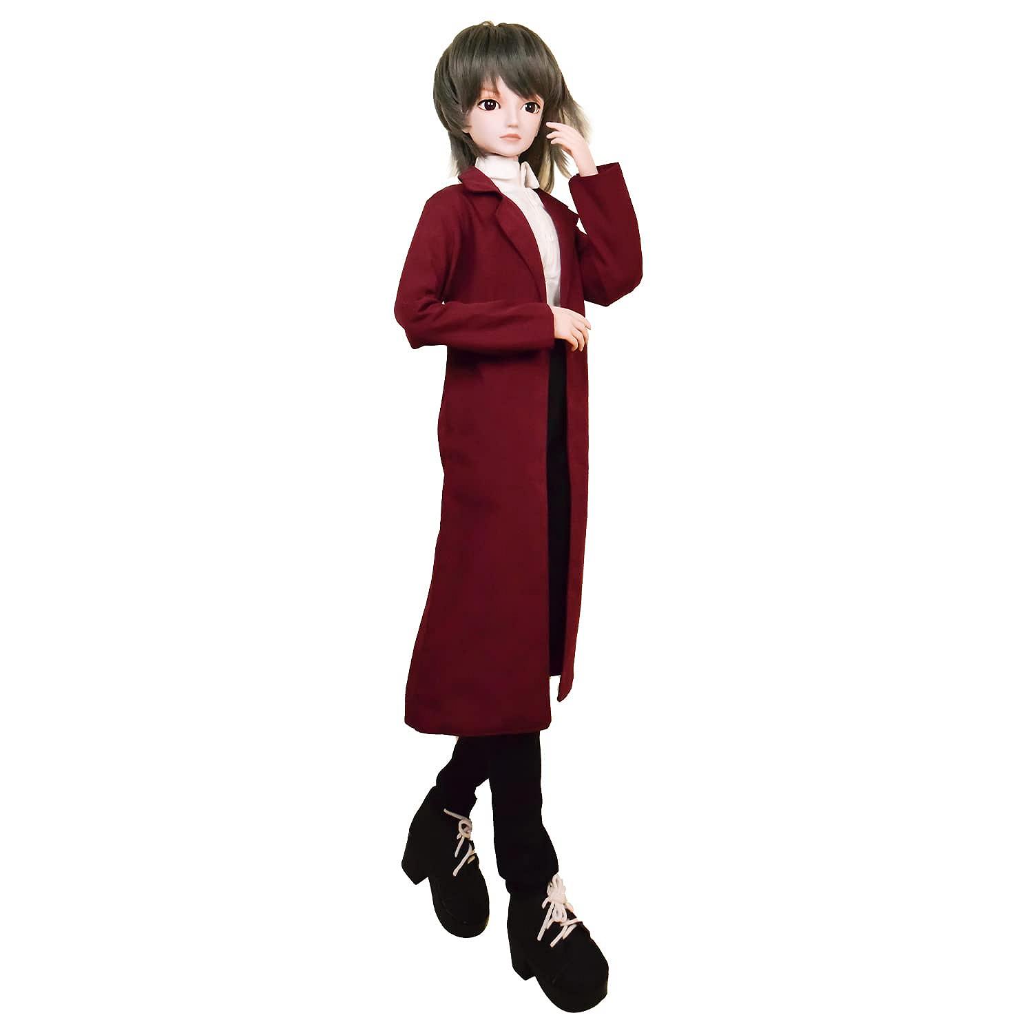 Кукла EVA BJD 1/3 Мужская BJD 60 см 20 Шарнирная Механическая Артикулированная Кукла с Полным Набором Аксессуаров и Макияжем (Первое Издание), фото №3
