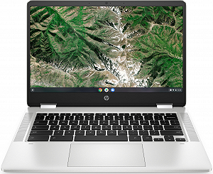 Ноутбук 14" HP Chromebook x360 14а-ca0260nd Intel ‎Pentium N5030 RAM 4GB eMMC 64GB ‎‎12год батарея Chrome OS (UKR) synthetic.ua - Фото 1