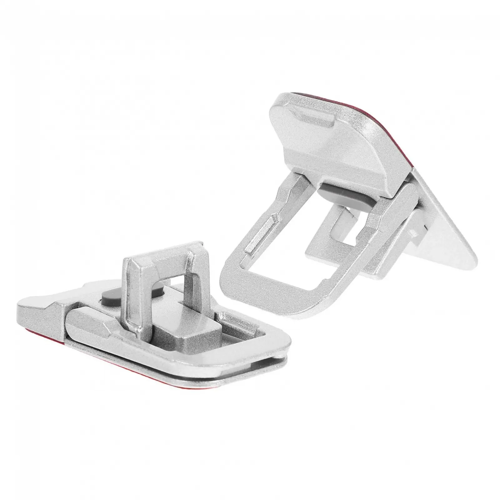 Подставка для ноутбука складная 2 шт алюминиевый сплав, регулируемая высота, эргономичная, противоскользящие ножки, фото №1