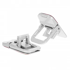 Подставка для ноутбука складная 2 шт алюминиевый сплав, регулируемая высота, эргономичная, противоскользящие ножки - Фото 1