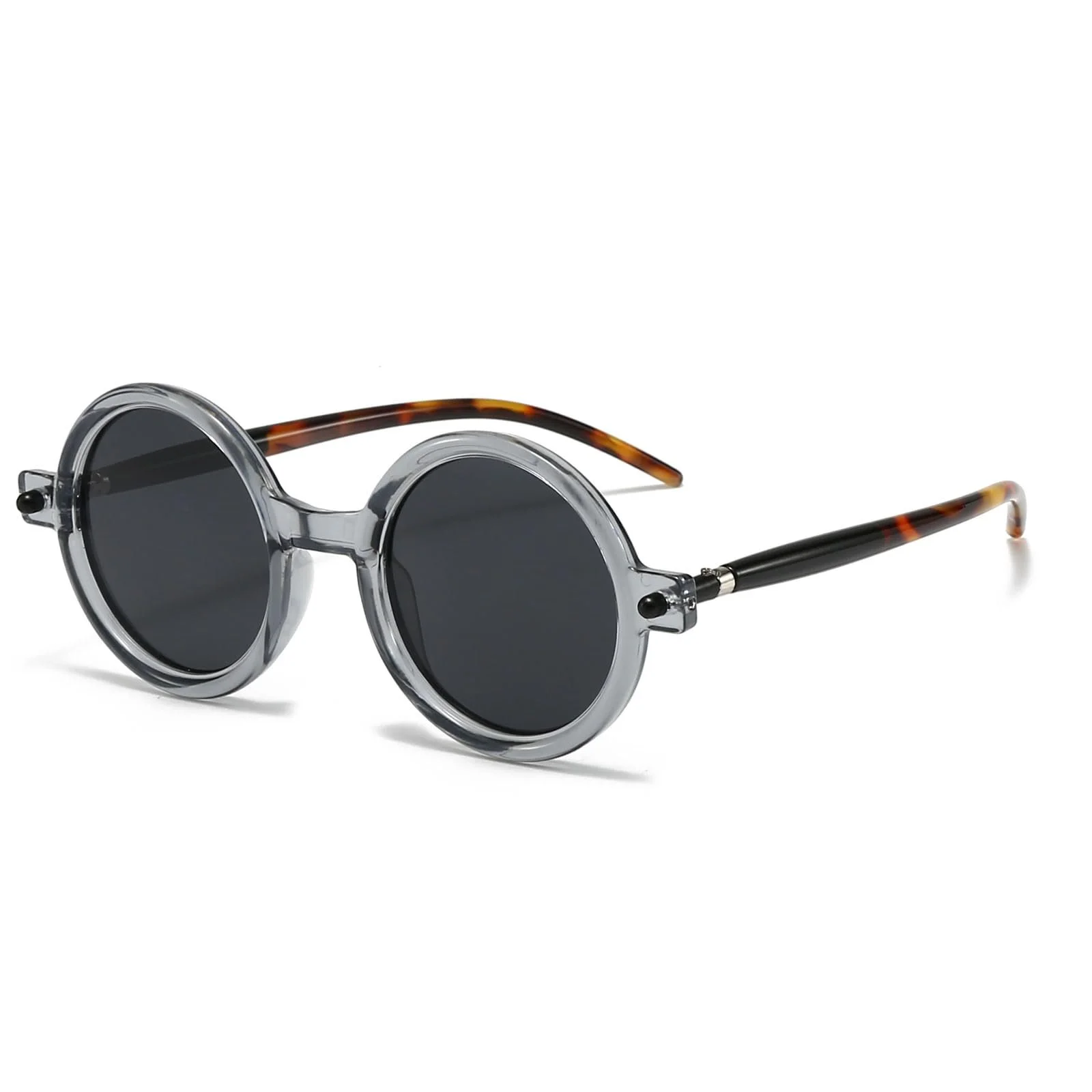 Вінтажні круглі сонцезахисні окуляри LJCZKA для чоловіків і жінок, великі, модні з захистом UV400, фото №1 Вінтажні круглі сонцезахисні окуляри LJCZKA для чоловіків і жінок, великі, модні з захистом UV400, фото №1