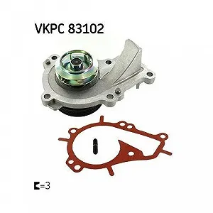 Водяний насос SKF VKPC 83102 для CITROËN OPEL PEUGEOT TOYOTA synthetic.ua - Фото 1