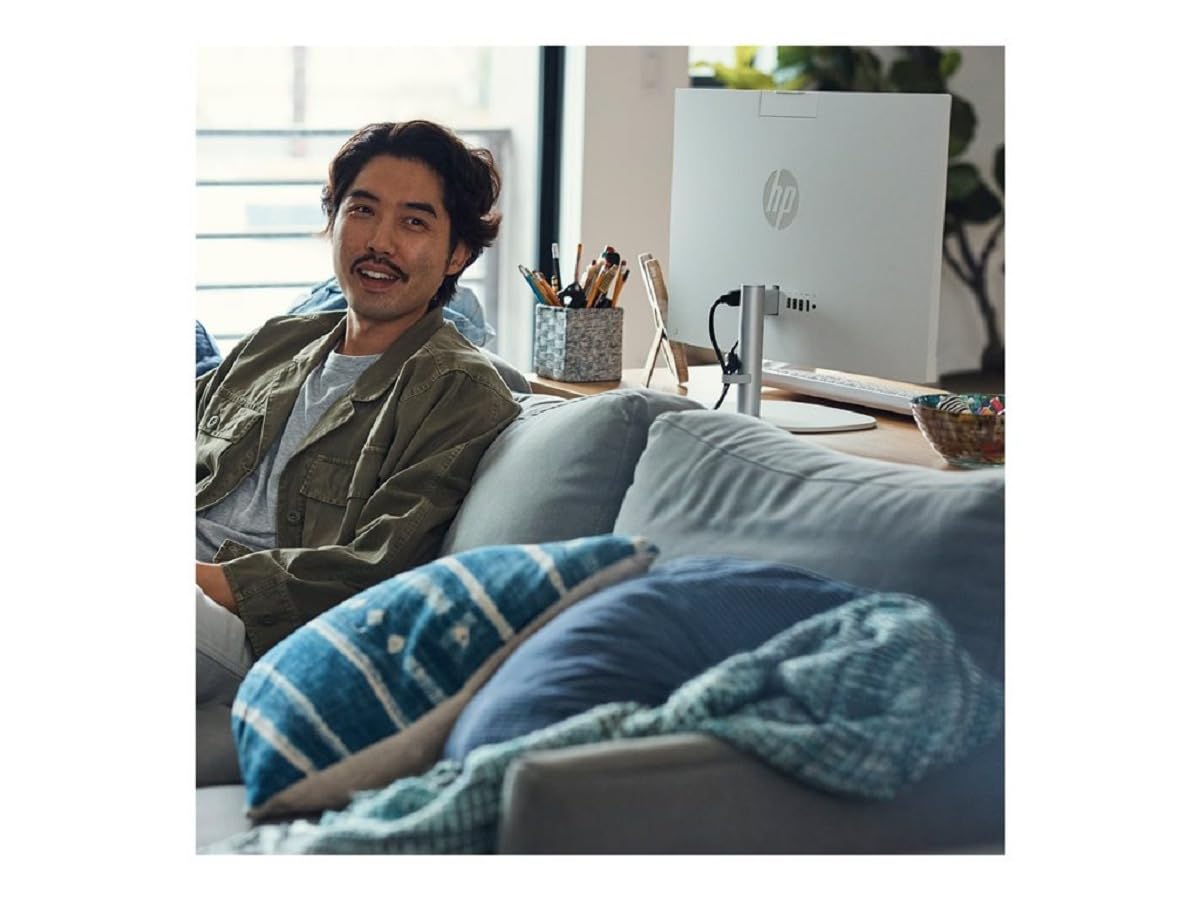 ПК HP All-in-One 23.8" FHD Intel Core i5-1335U 8GB DDR4 512GB SSD Intel Iris Xe Windows 11 Home Білий, фото №3