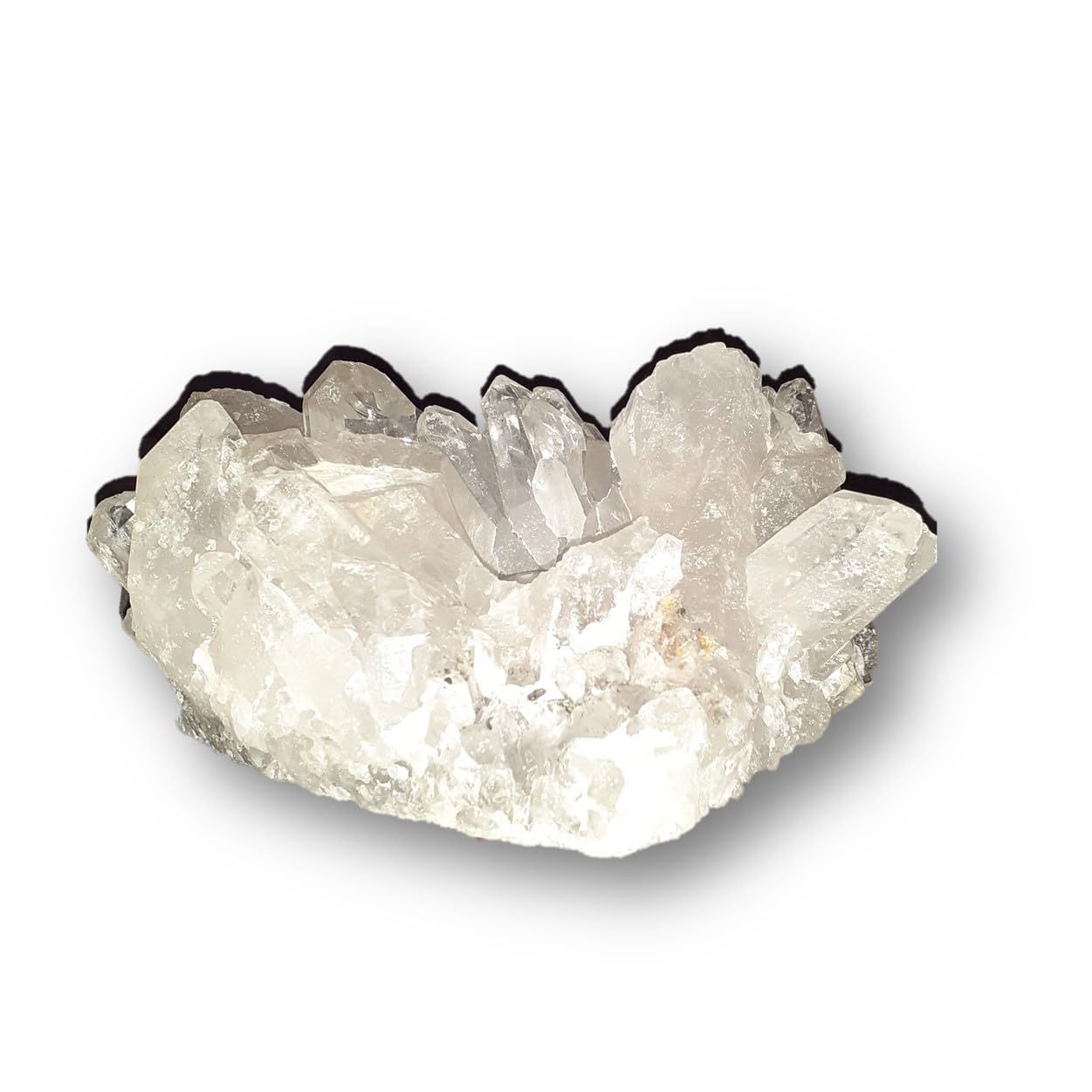 Тримач для свічки Gemstone Crystal Quartz Tea Light Natural (TL-133), фото №5 Тримач для свічки Gemstone Crystal Quartz Tea Light Natural (TL-133), фото №5