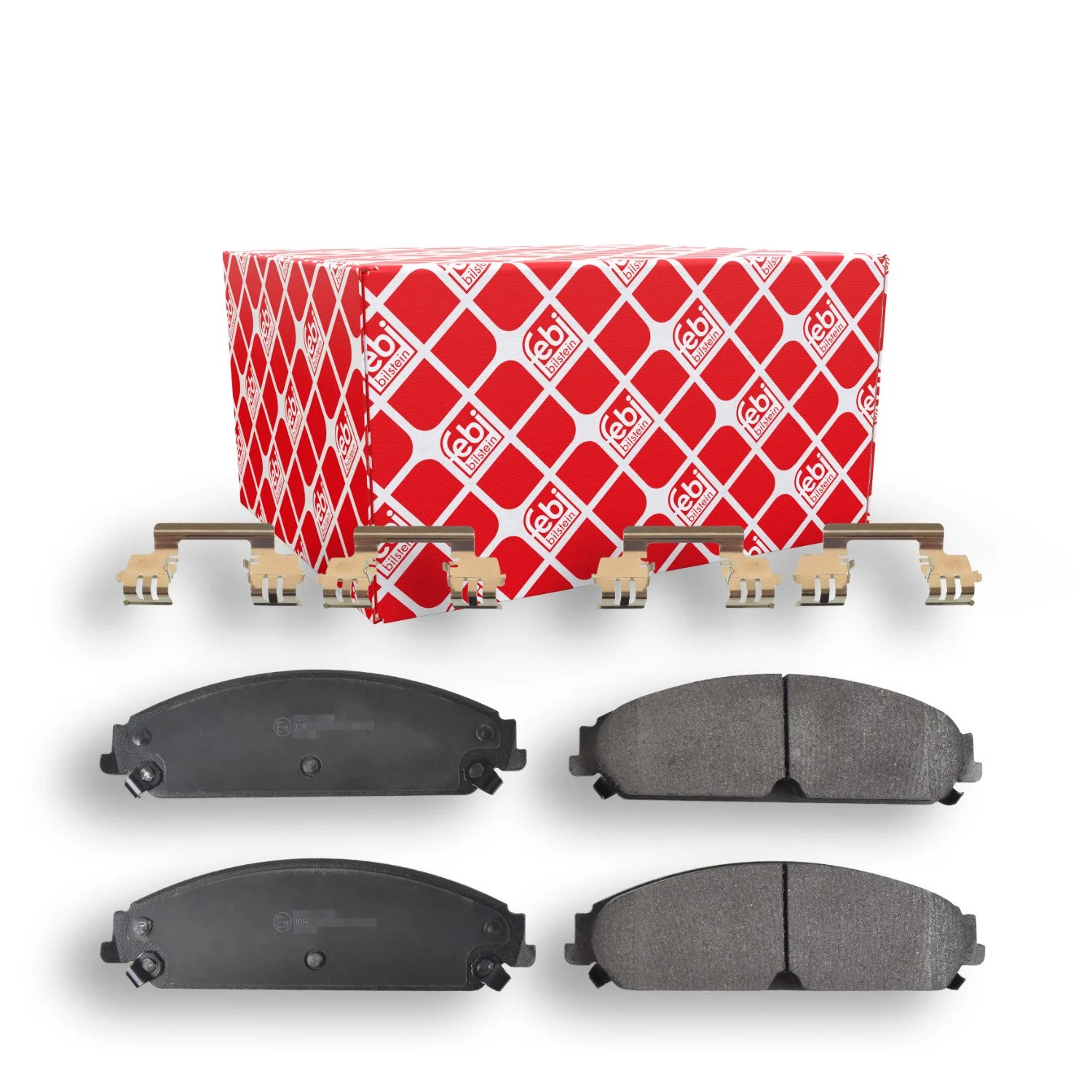 Комплект тормозных колодок, дисковый тормоз FEBI BILSTEIN 116112 для CHRYSLER DODGE LANCIA, фото №1