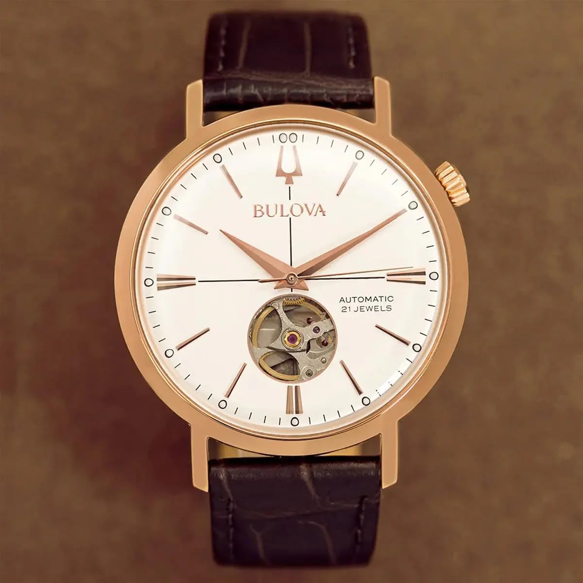 Чоловічий годинник Bulova Automatic 97A136, фото №4