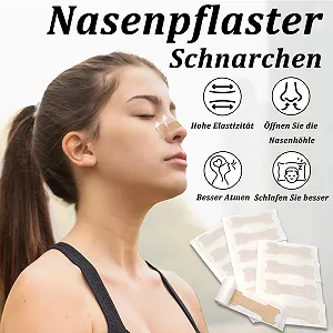 Пластирі від хропіння  Для полегшення закладеності носа при нежиті, для спорту та сну (100 штук) synthetic.ua - Фото 1