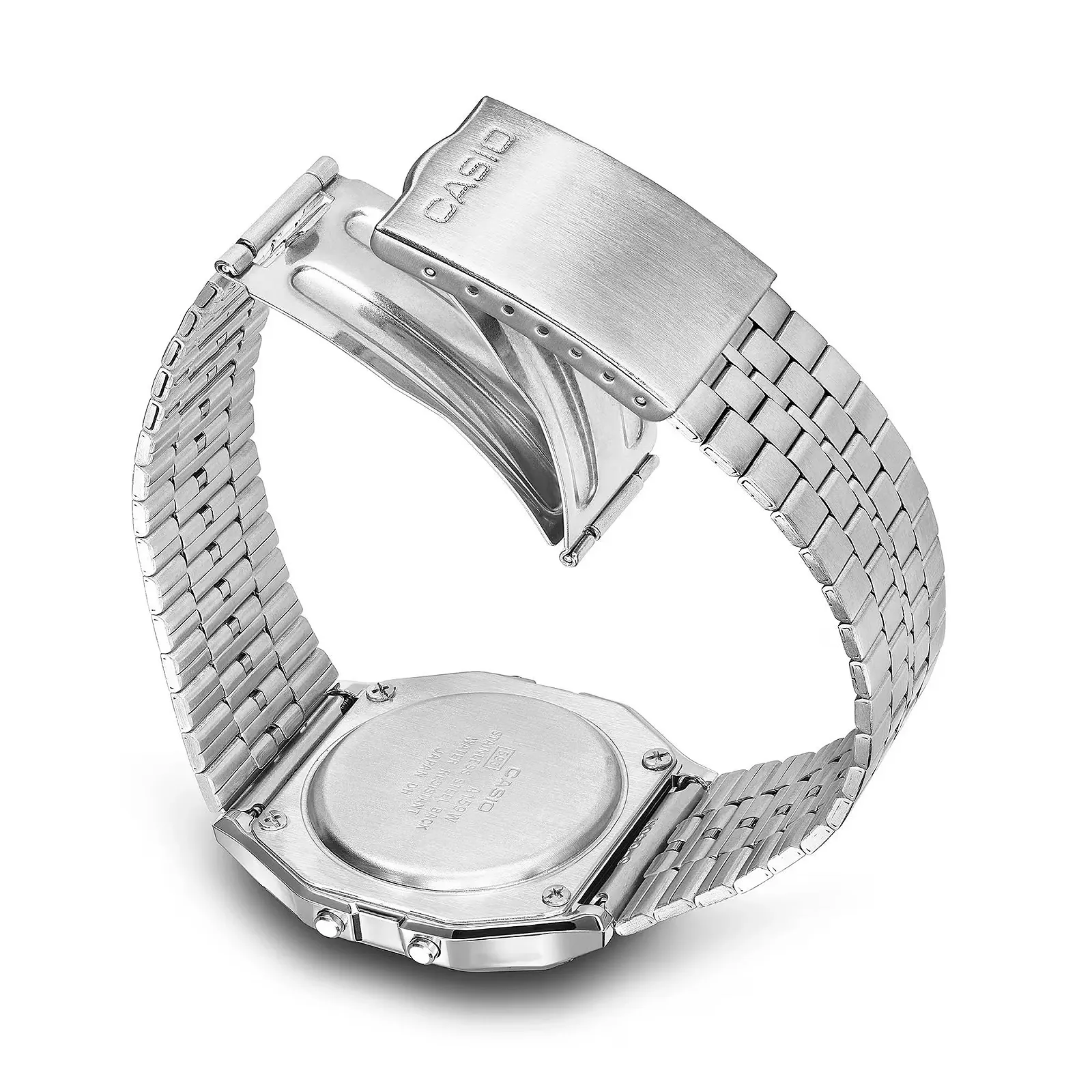 Унисекс Цифровые Часы Casio A159W-1D с Браслетом из Нержавеющей Стали, фото №4 Унисекс Цифровые Часы Casio A159W-1D с Браслетом из Нержавеющей Стали, фото №4