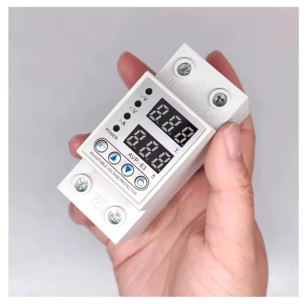 Реле контролю напруги CICK AVP 2P 63A 220V з дисплеєм, фото №8 Реле контролю напруги CICK AVP 2P 63A 220V з дисплеєм, фото №8