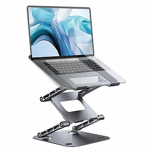 Підставка для ноутбука, Ергономічний складаний дизайн, Сталева конструкція - Фото 1