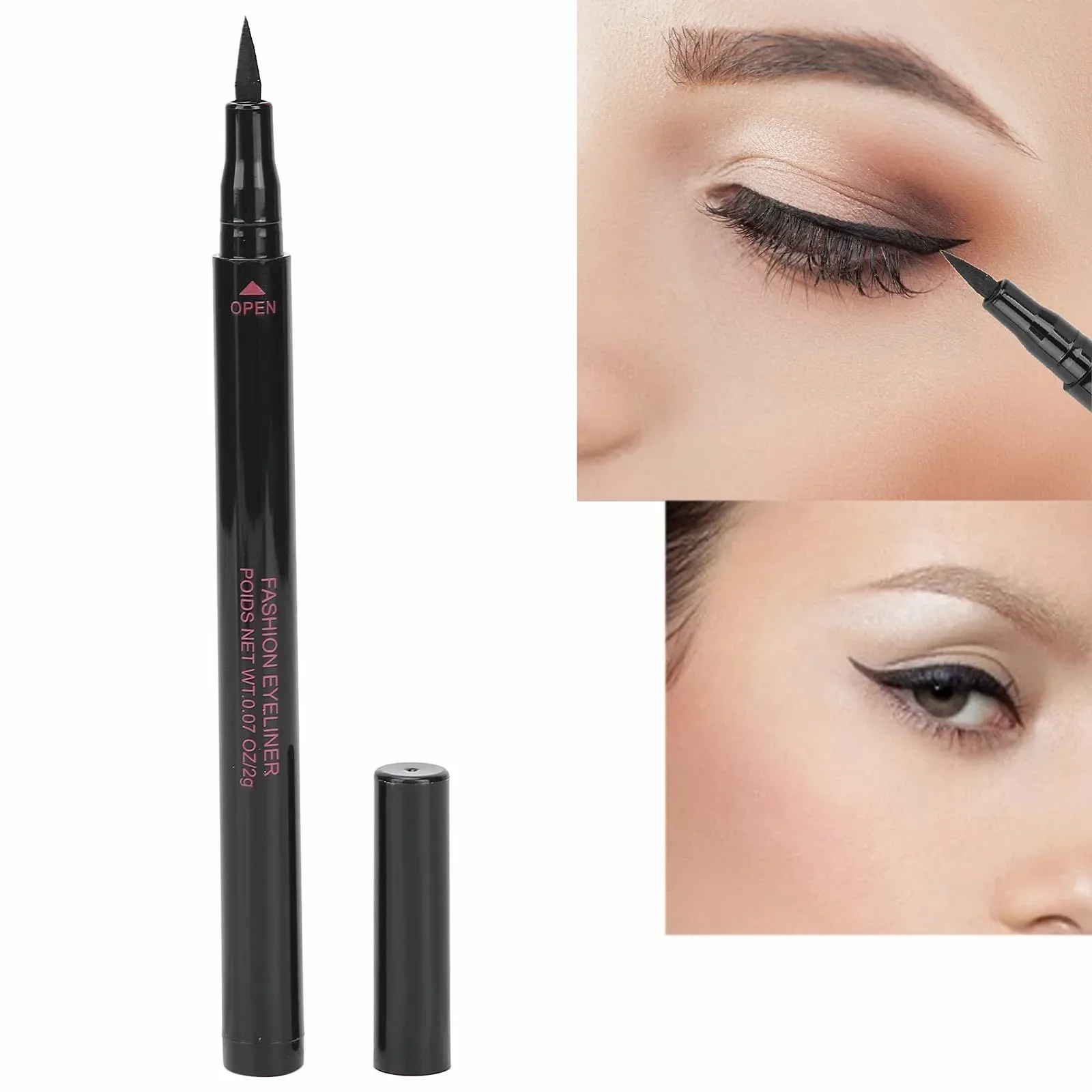 Жидкая Подводка для Глаз Водостойкая, Стойкая, Деликатная, фото №2 Жидкая Подводка для Глаз Водостойкая, Стойкая, Деликатная, фото №2