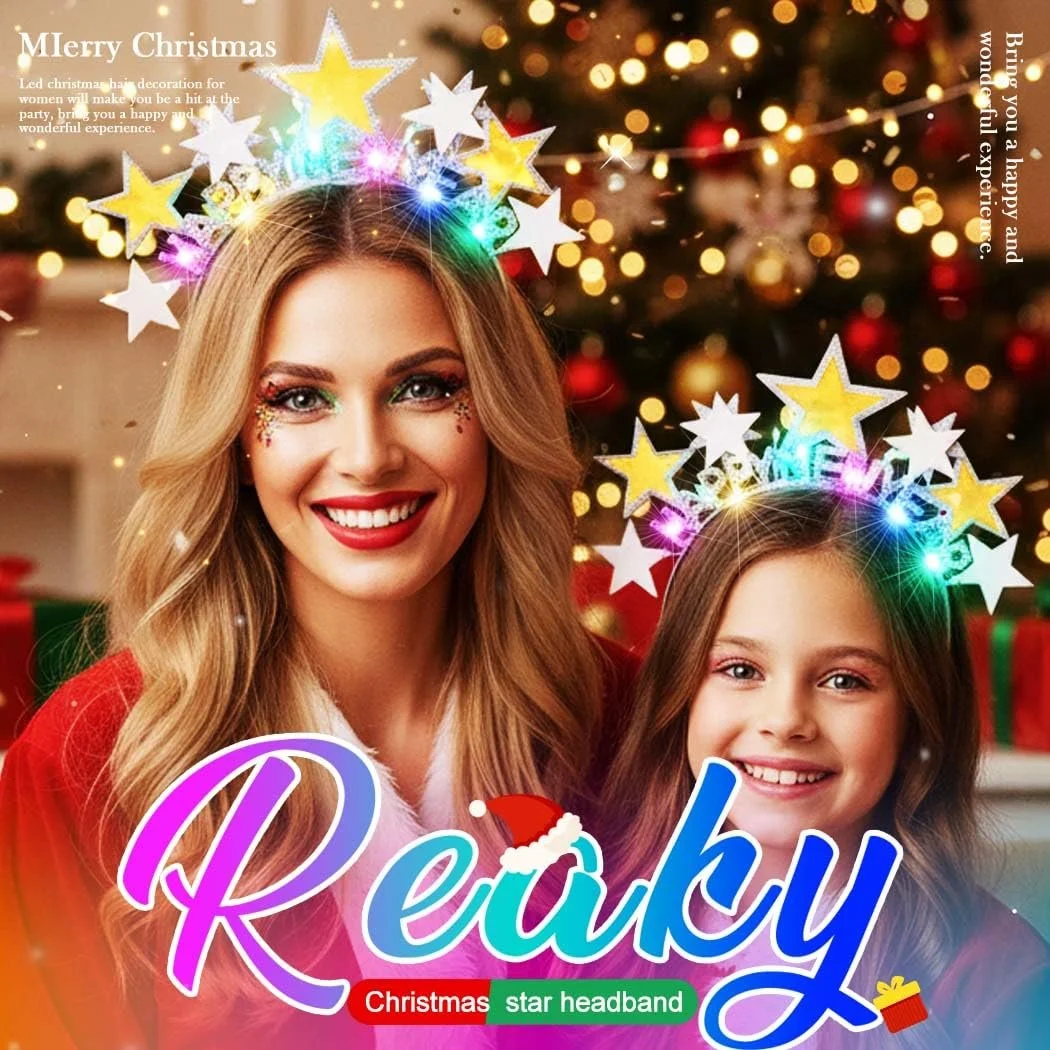 Обруч Reaky Різдвяний, фото №4