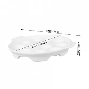 Форма для равликів Sosoport Керамічна Біла synthetic.ua - Фото 1