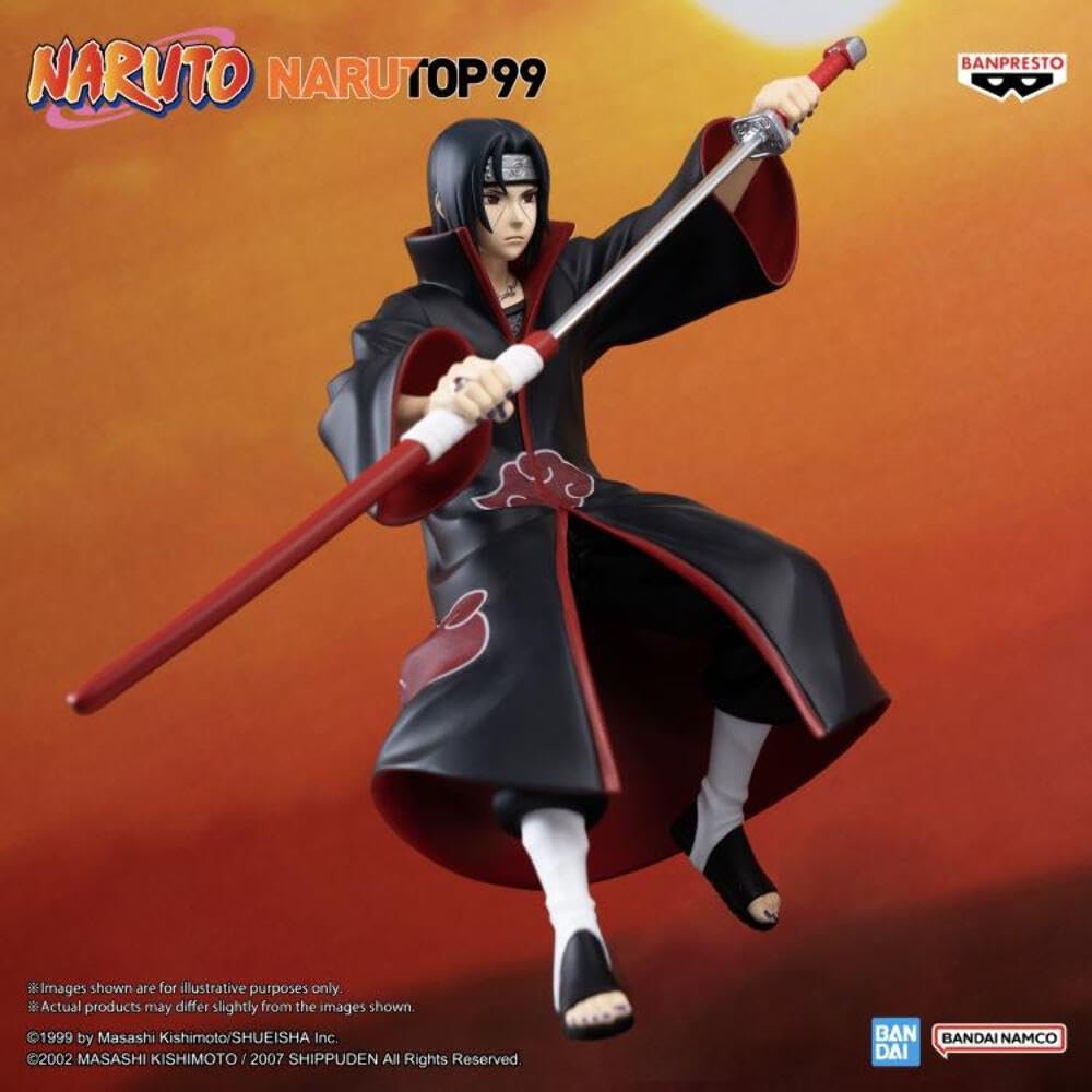 Фігурка Naruto Banpresto Narutop99 Учіха Ітачі 16 см, різнокольорова, фото №8