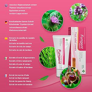 Крем Fungent Premium натуральний для догляду за шкірою стоп проти грибка, 80 мл synthetic.ua - Фото 1