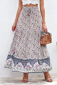 Спідниця максі NBBNYJ Жіноча літня на запах, довга synthetic.ua - Фото 1