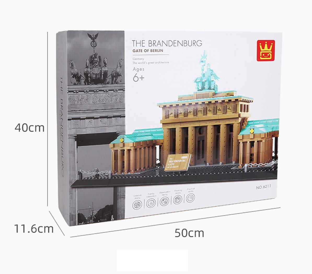 Модель WANGE Architecture Конструкторский набор, фото №6 Модель WANGE Architecture Конструкторский набор, фото №6