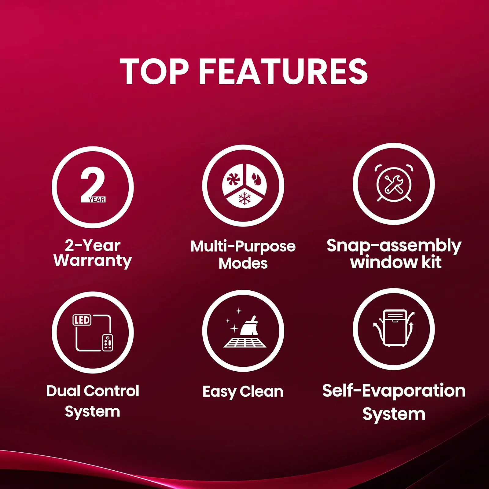 Мобільний кондиціонер Mora PC05R25A, фото №3