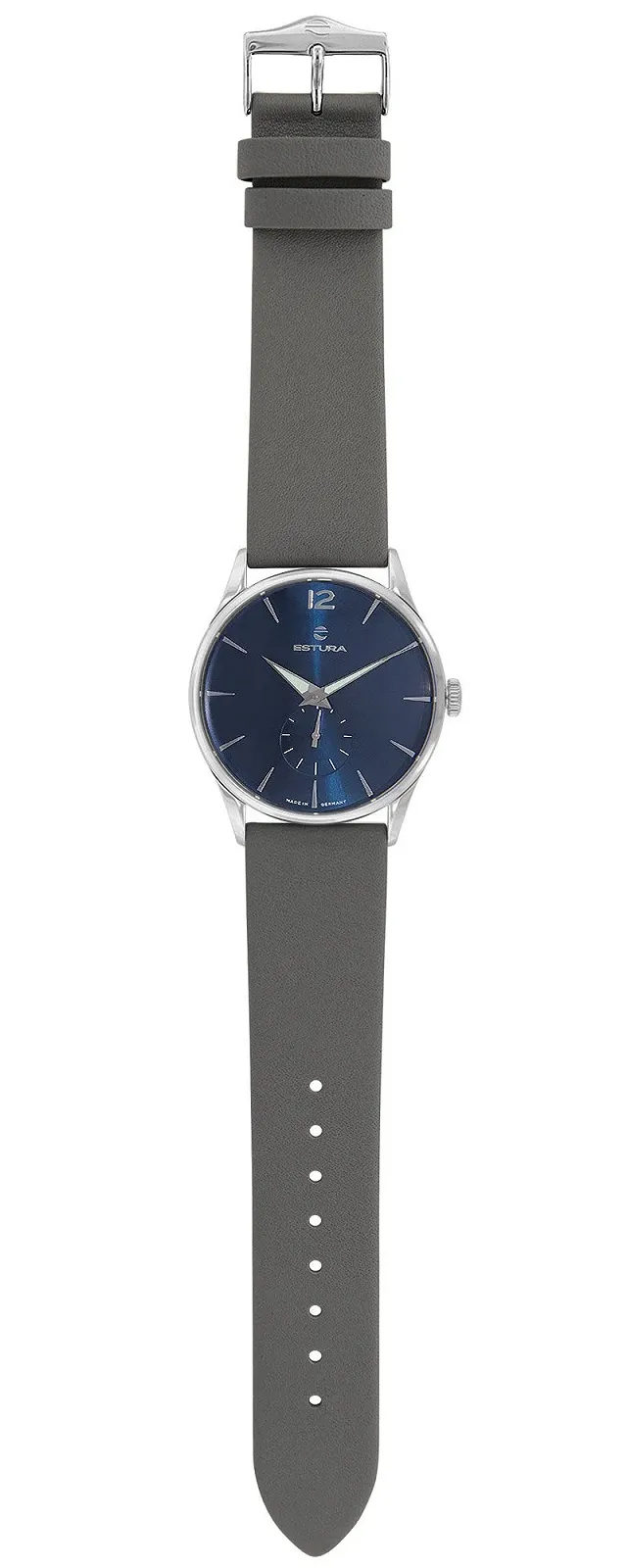 Мужские часы Estura Big Shot Timeless, сделано в Германии, 6010-03, серебряный, современный, фото №6 Мужские часы Estura Big Shot Timeless, сделано в Германии, 6010-03, серебряный, современный, фото №6