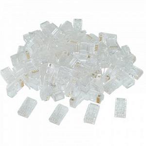 Коннектор RJ 45 Cablexpert (LC-8P8C-002/50) 8P8C, Cat.6, с золоченными контактами (50 шт/уп) synthetic.ua - Фото 1