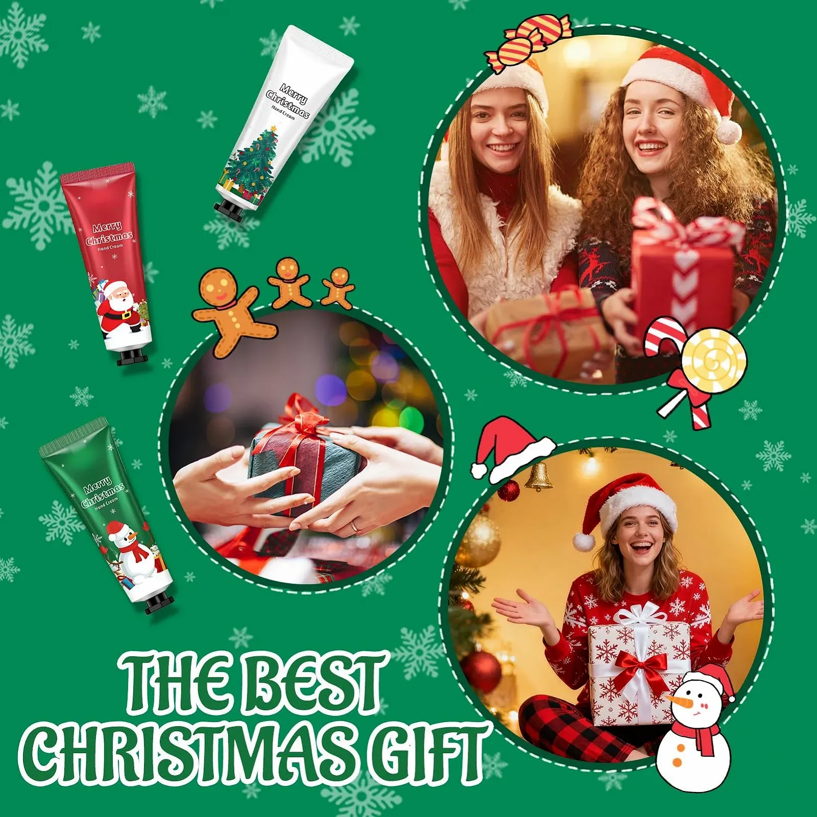 Крем для рук Mini Christmas, Набір кремів для рук, 5 шт, фото №6
