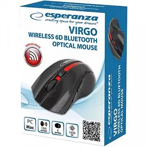 Мышка Esperanza Virgo 6D Bluetooth Red (EM129R) цена на synthetic.ua - Фото 1 Мышка Esperanza Virgo 6D Bluetooth Red (EM129R) synthetic.ua - Фото 1