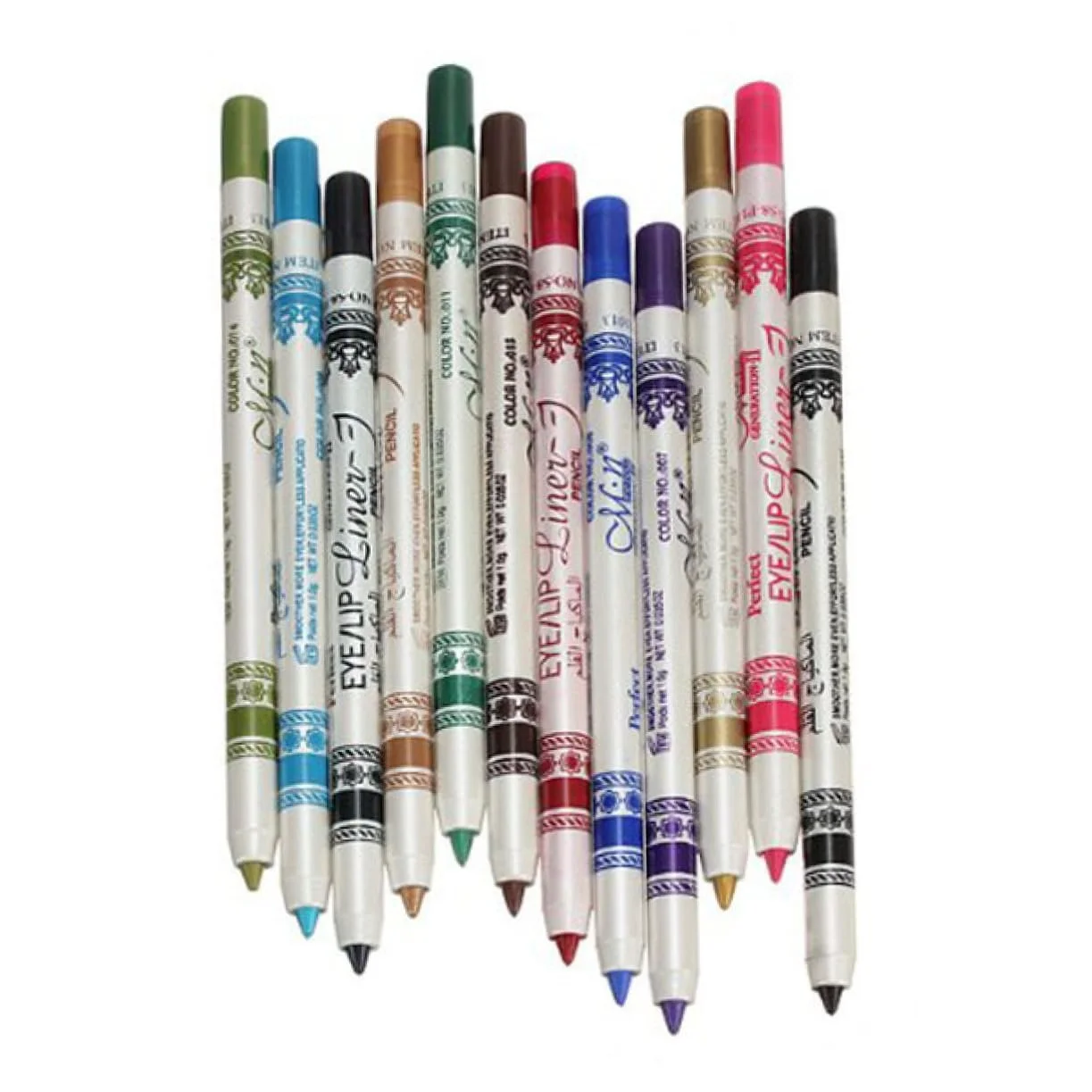 Олівець Mikinona 12 кольорів для очей, блискучий, фото №7