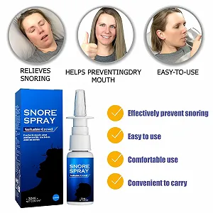 Спрей від хропіння A Quiet Spray 30 мл synthetic.ua - Фото 1