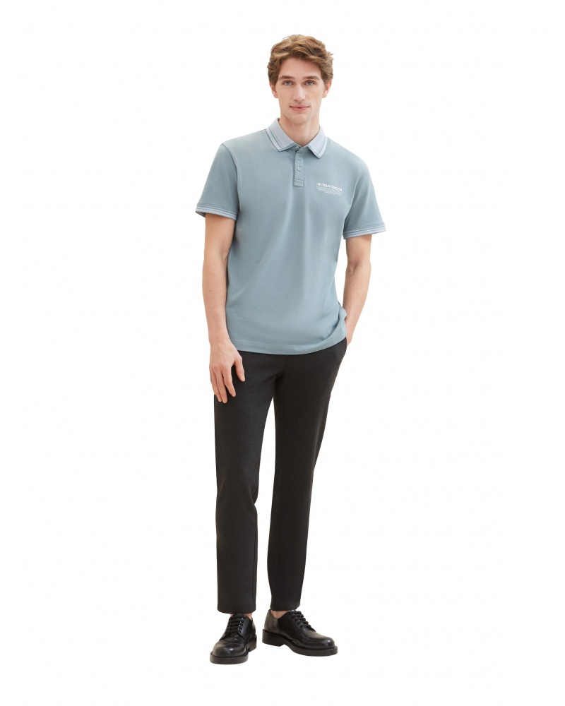 Поло Shirts &amp; Polo's 1040823-27475 Tom Tailor Блакитний S, фото №4