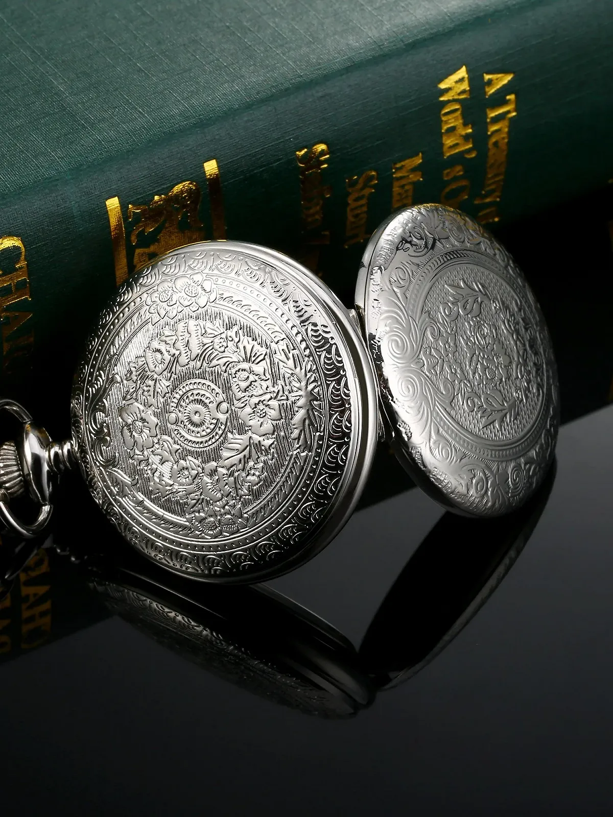 Мужские карманные аналоговые кварцевые часы Hicarer, фото №6