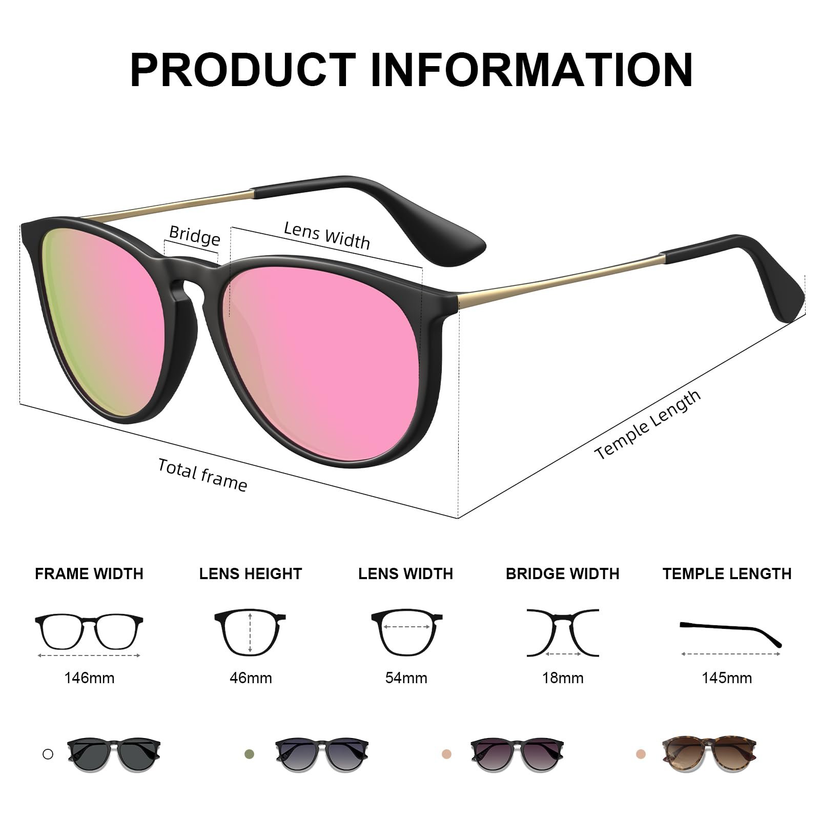 Вінтажні Сонцезахисні Окуляри STGATN Жіночі Поляризовані UV400 Захист, фото №4