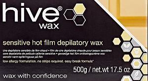 Воск для депиляции Hive Options Sensitive Hot Film Brazilian 500 г в блоке synthetic.ua - Фото 1